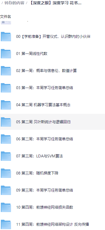 深度学习 花书精讲 花书训练营 – 02期 – 带源码课件