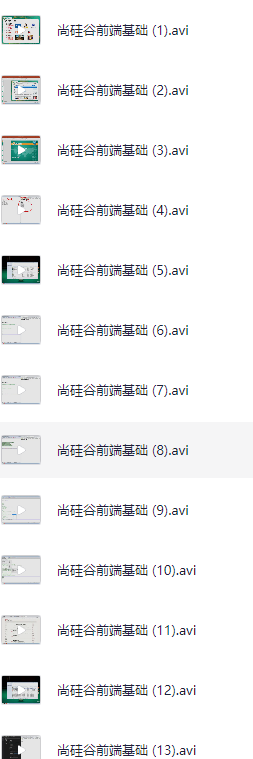 【尚硅谷】前端基础_李立超2019版（含HTML、CSS、HTML5、CSS3）