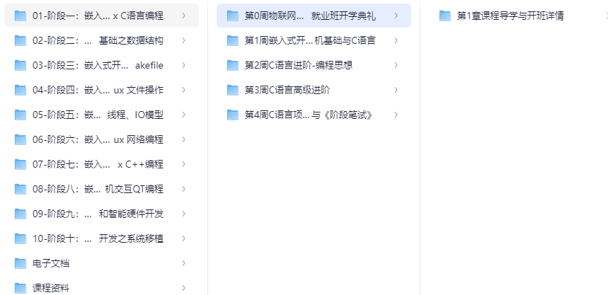 物联网嵌入式工程师