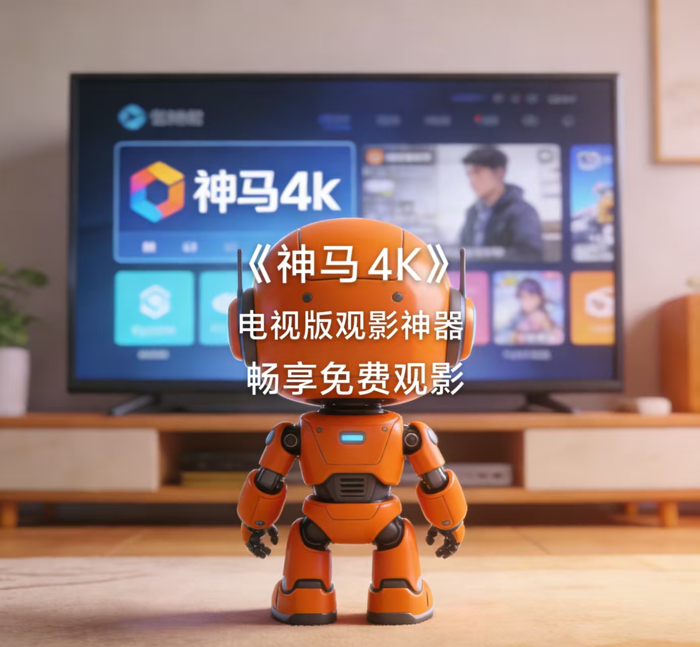 神马 4K 电视端影视播放应用永久会员免费版